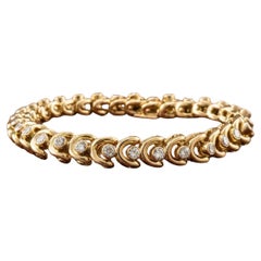 Van Cleef & Arpels Vintage Diamond Tennis Bracelet