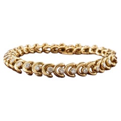 Van Cleef & Arpels Vintage Diamond Tennis Bracelet