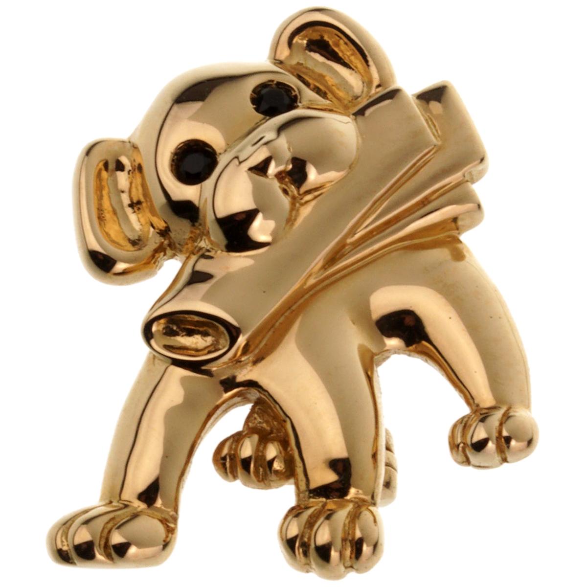 Van Cleef & Arpels Vintage Dog Yellow Gold Brooch