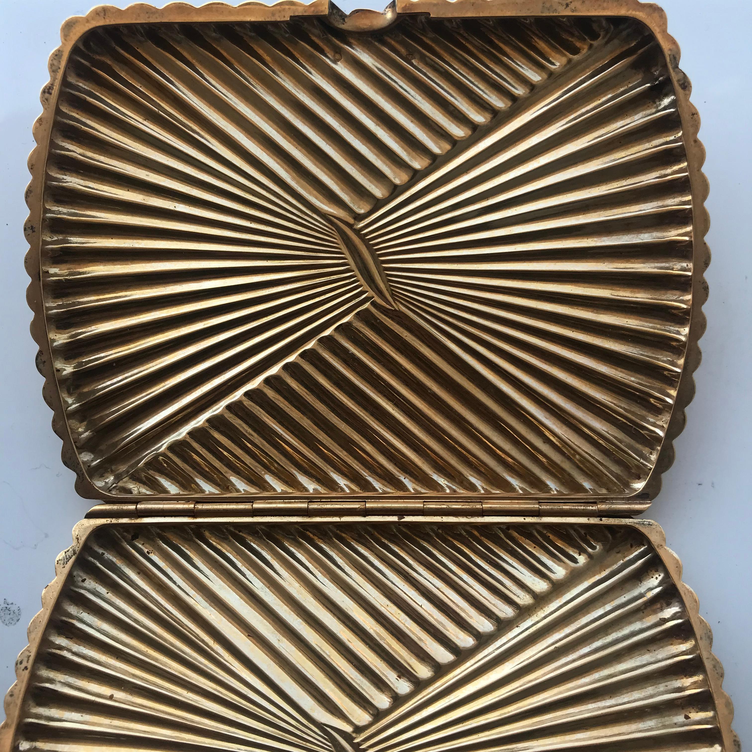 Van Cleef & Arpels Vintage Gold Case Holder In Good Condition For Sale In West Hollywood, CA