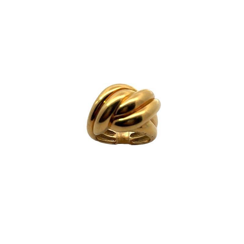 Van Cleef & Arpels Vintage Gold Knot Ring 1