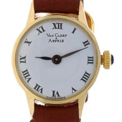 Van Cleef & Arpels Vintage Ladies Wristwatch - Yellow Gold 14k Manual 1 Yr Wnty
