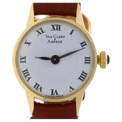 Van Cleef & Arpels Vintage Damenarmbanduhr - Gelbgold 14k Manual 1 Yr Wnty