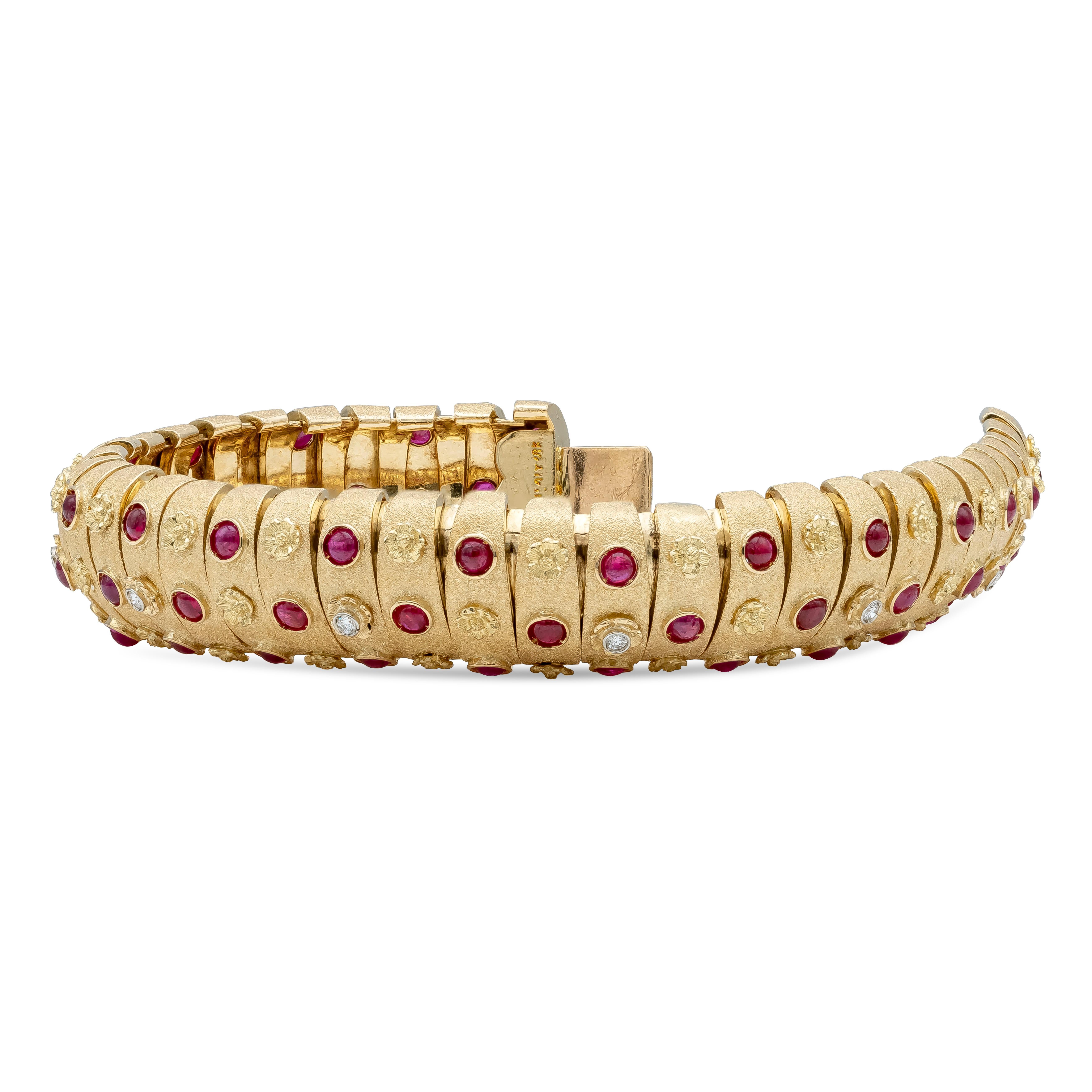 van cleef ruby bracelet