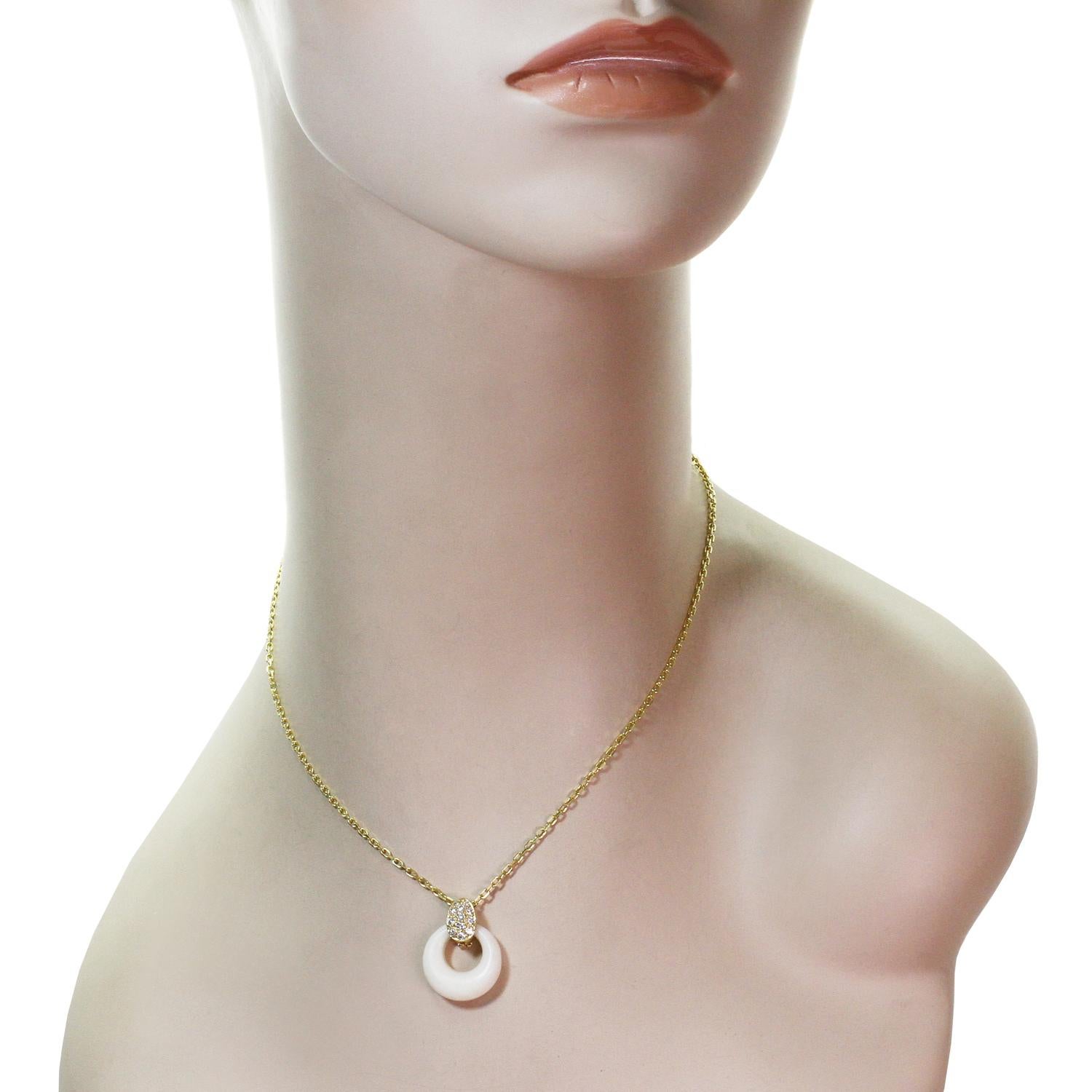 Women's Van Cleef & Arpels White Coral Lapis Onyx Malachite Interchangable Necklace