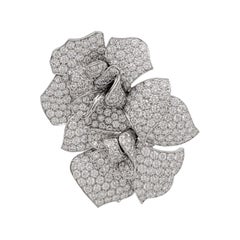 Van Cleef 
Arpels White Gold and Diamond Brooch