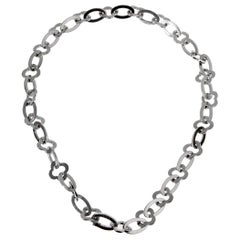 Van Cleef & Arpels White Gold Byzantine Necklace