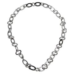 Van Cleef & Arpels White Gold Byzantine Necklace