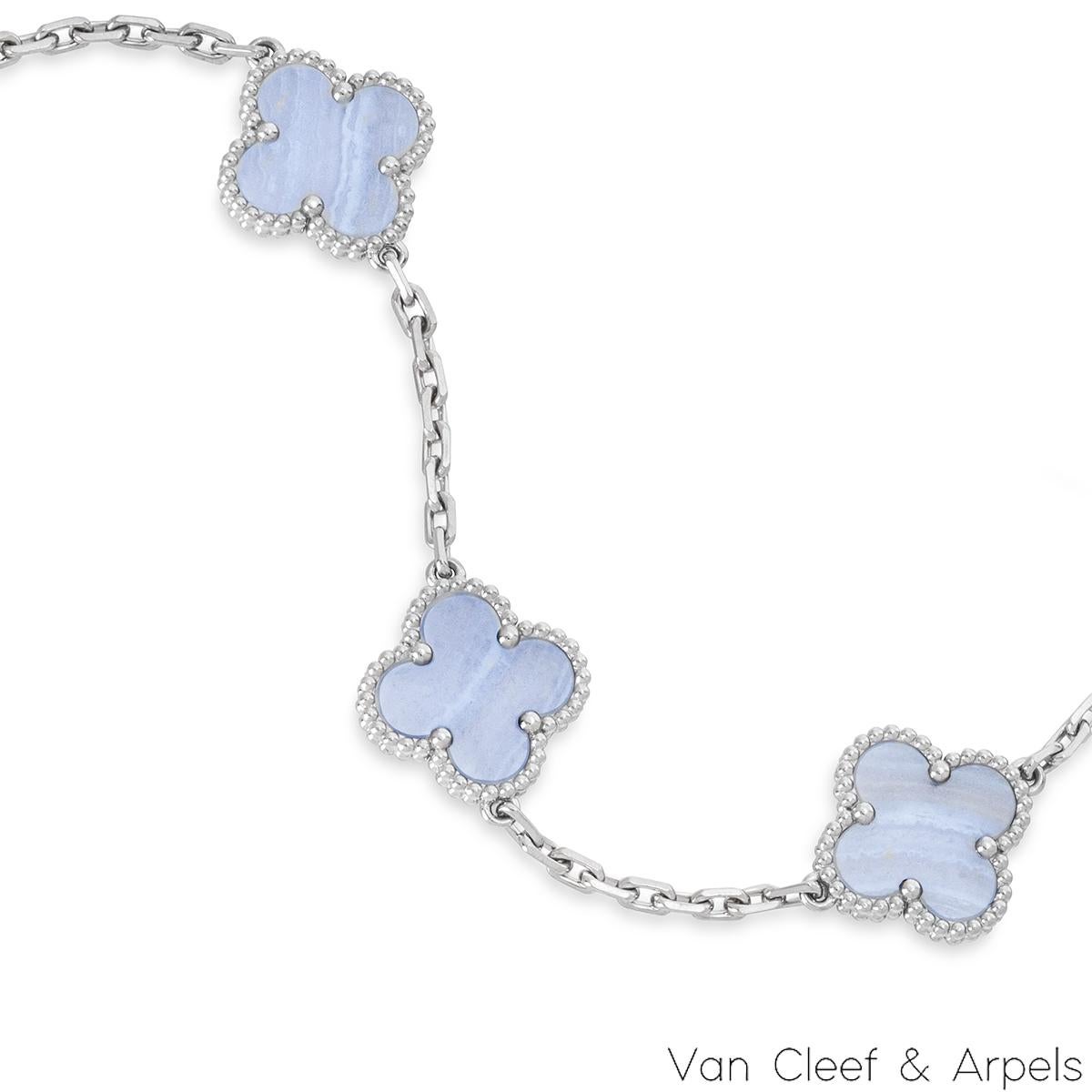 chalcedony vca bracelet