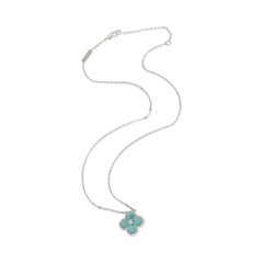 Van Cleef & Arpels White Gold Diamond 2022 Limited Edition Pendant