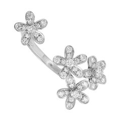 Van Cleef & Arpels Socrate-Ring aus Weißgold mit Diamanten, VCARB14500