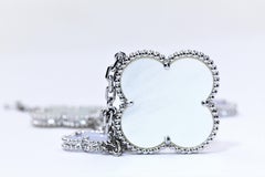 Van Cleef & Arpels White Gold Magic Alhambra Bracelet