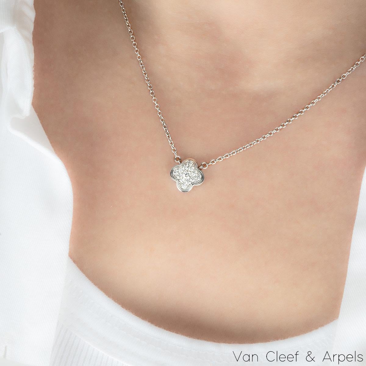 van cleef necklace black and gold