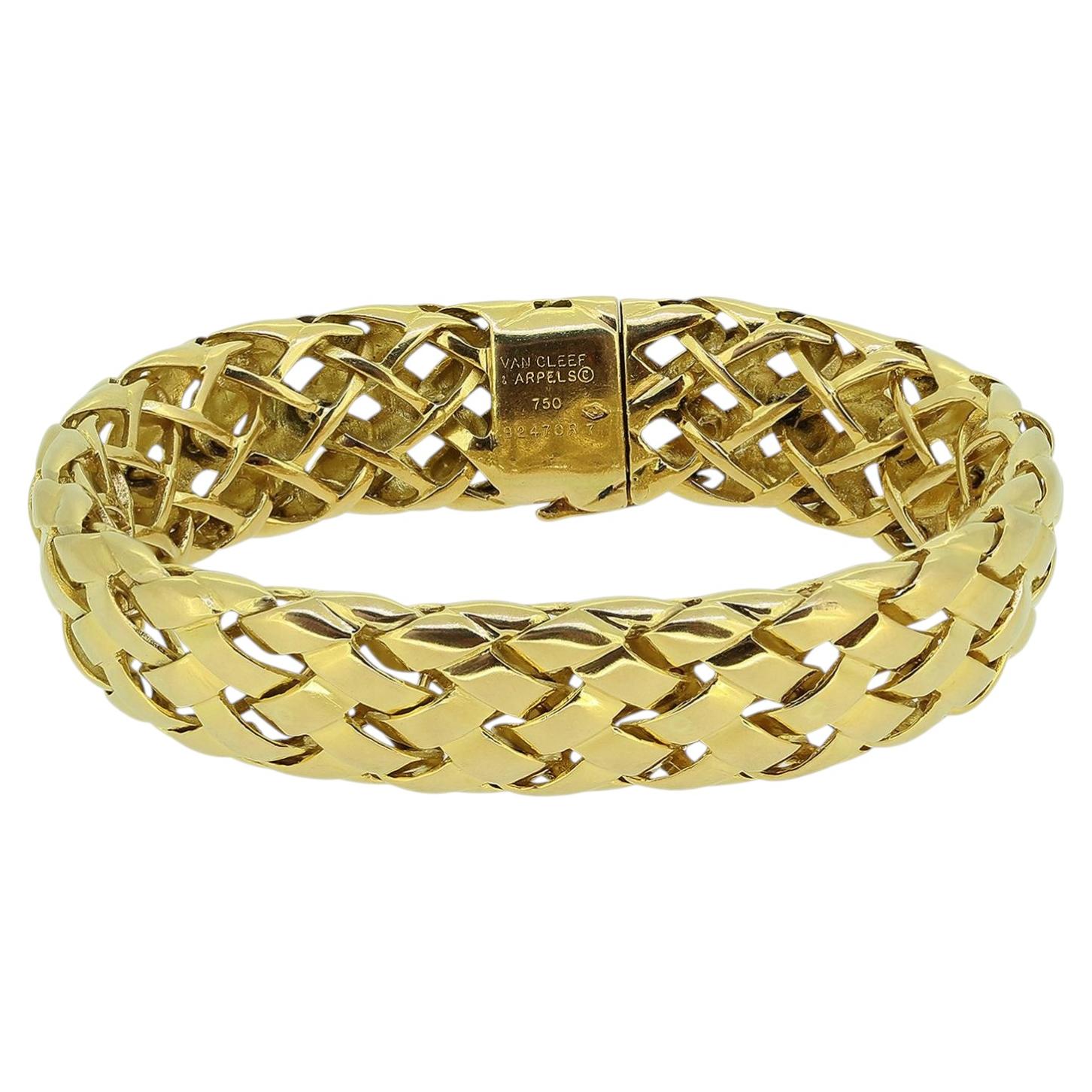Bracciale Van Cleef & Arpels con tessuto in vendita
