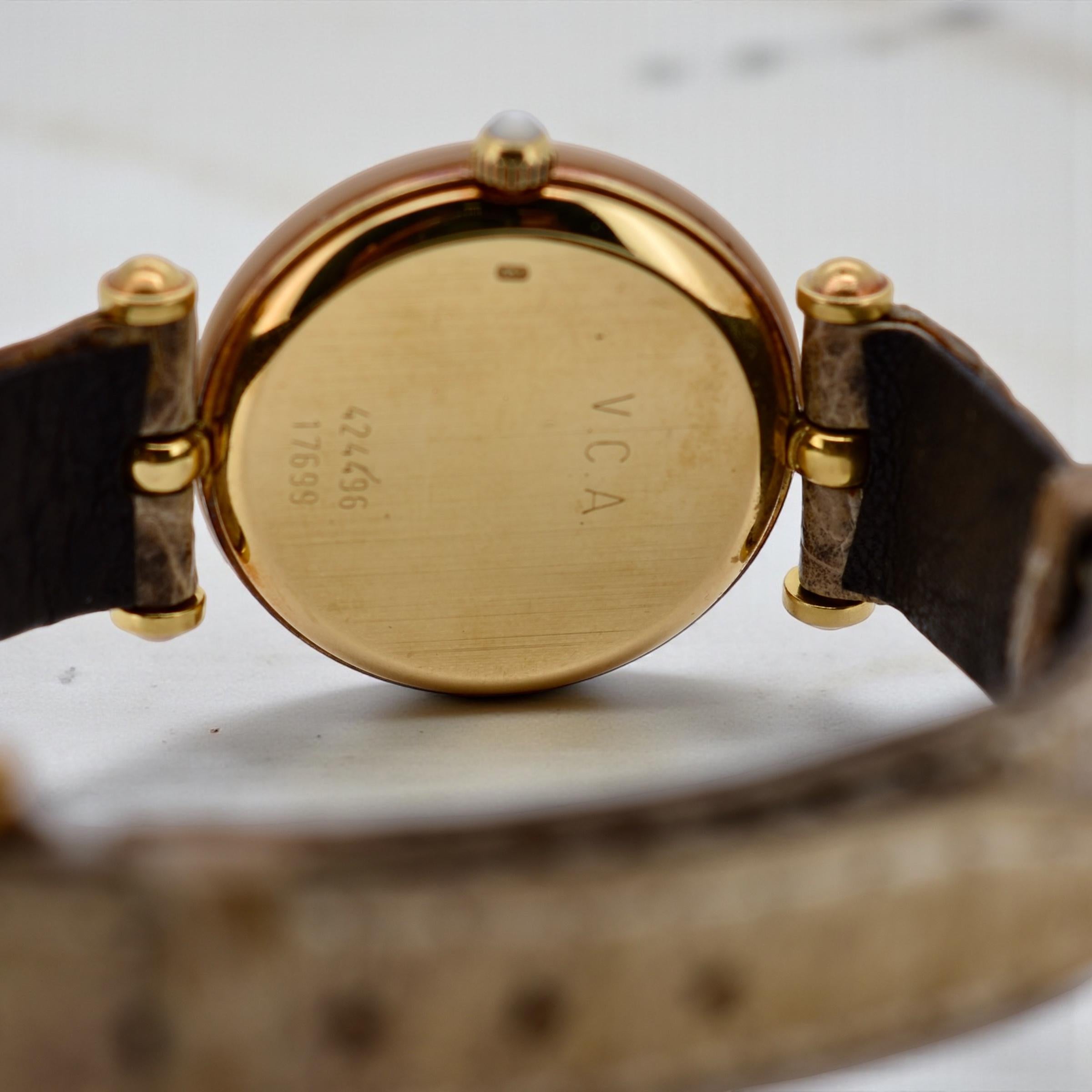 Van Cleef & Arpels X Gérald Genta : Montre Pierre Arpels - By Vintage 1980 Pour femmes en vente
