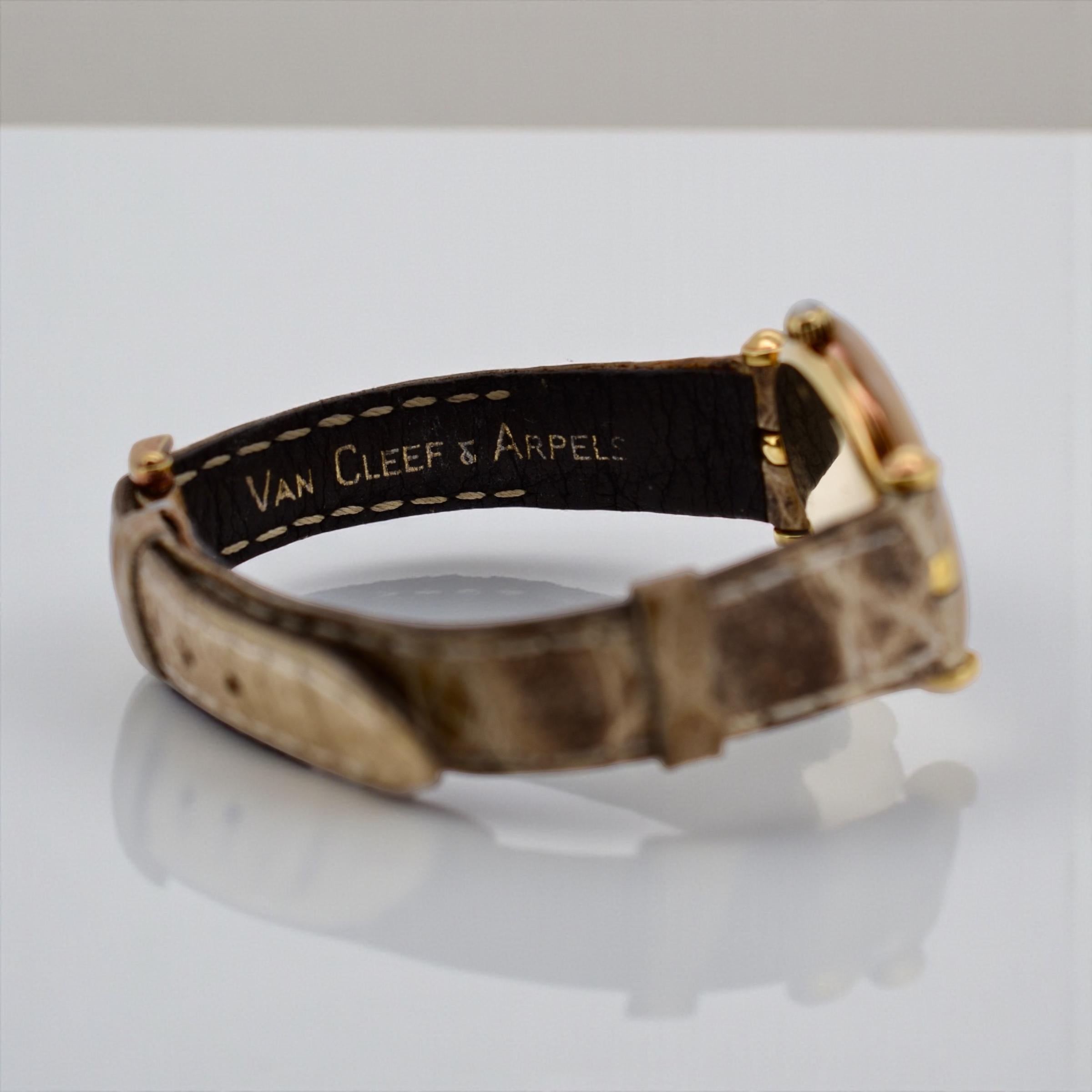 Van Cleef & Arpels X Gérald Genta : Montre Pierre Arpels - By Vintage 1980 en vente 2