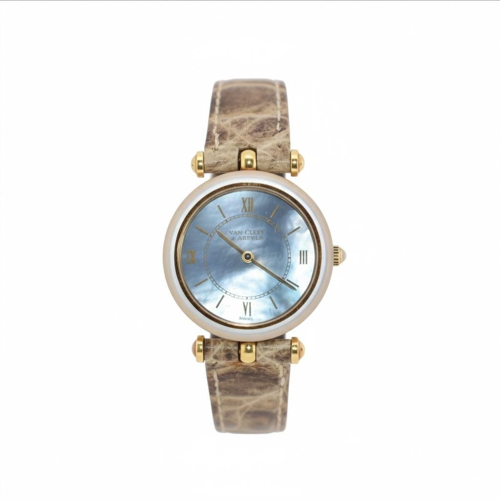 Van Cleef & Arpels X Gérald Genta : Montre Pierre Arpels - By Vintage 1980 en vente 3