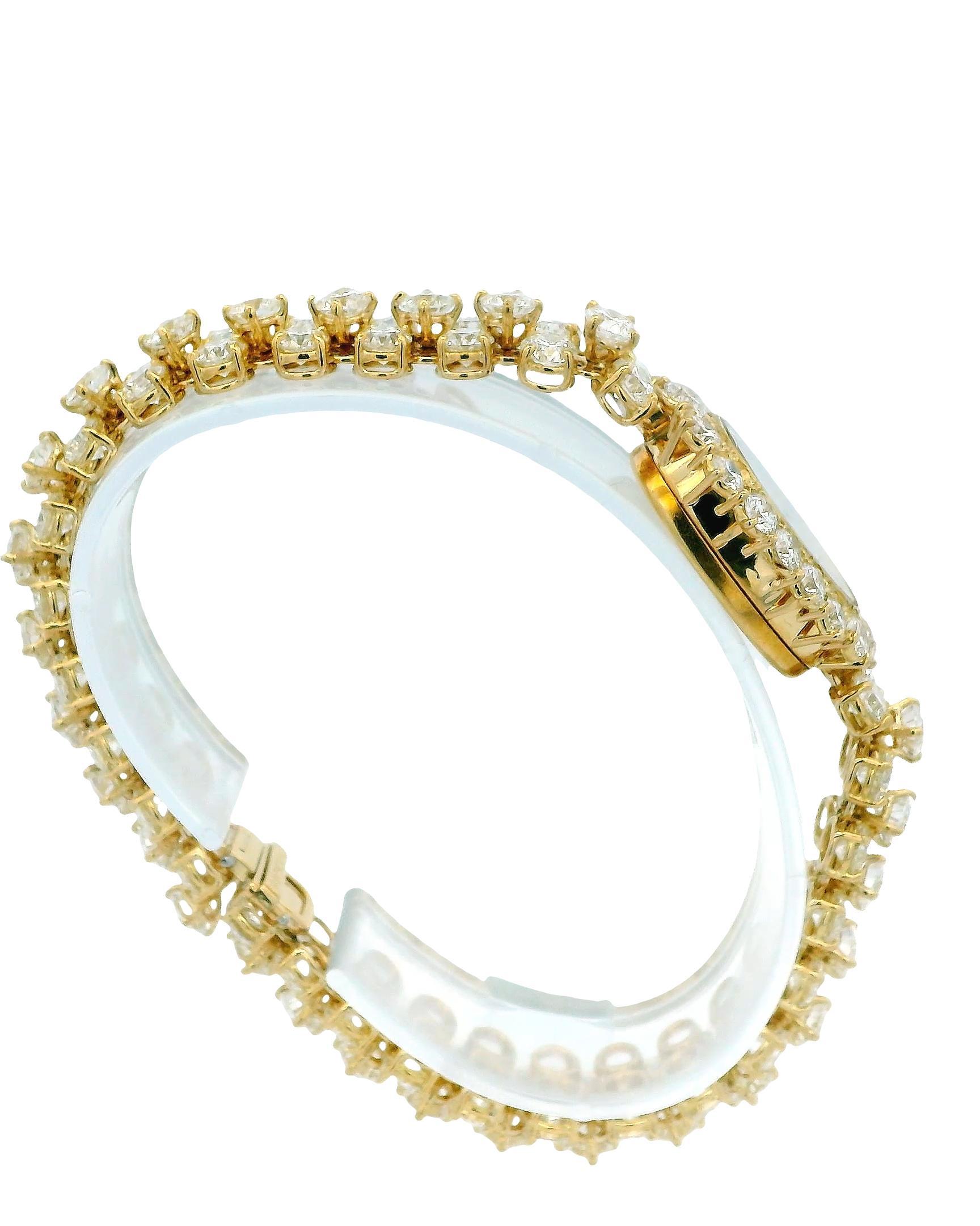 Van Cleef & Arpels x Vacheron Constantin Diamond Montre Vintage à diamants Pour femmes en vente