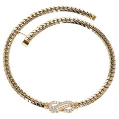 Van Cleef & Arpels Yellow Gold and Diamond Necklace, 18k