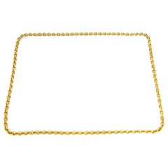 Van Cleef & Arpels Yellow Gold Chain Necklace