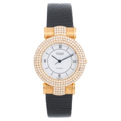 Van Cleef & Arpels Yellow Gold Classique Diamond Ladies Watch