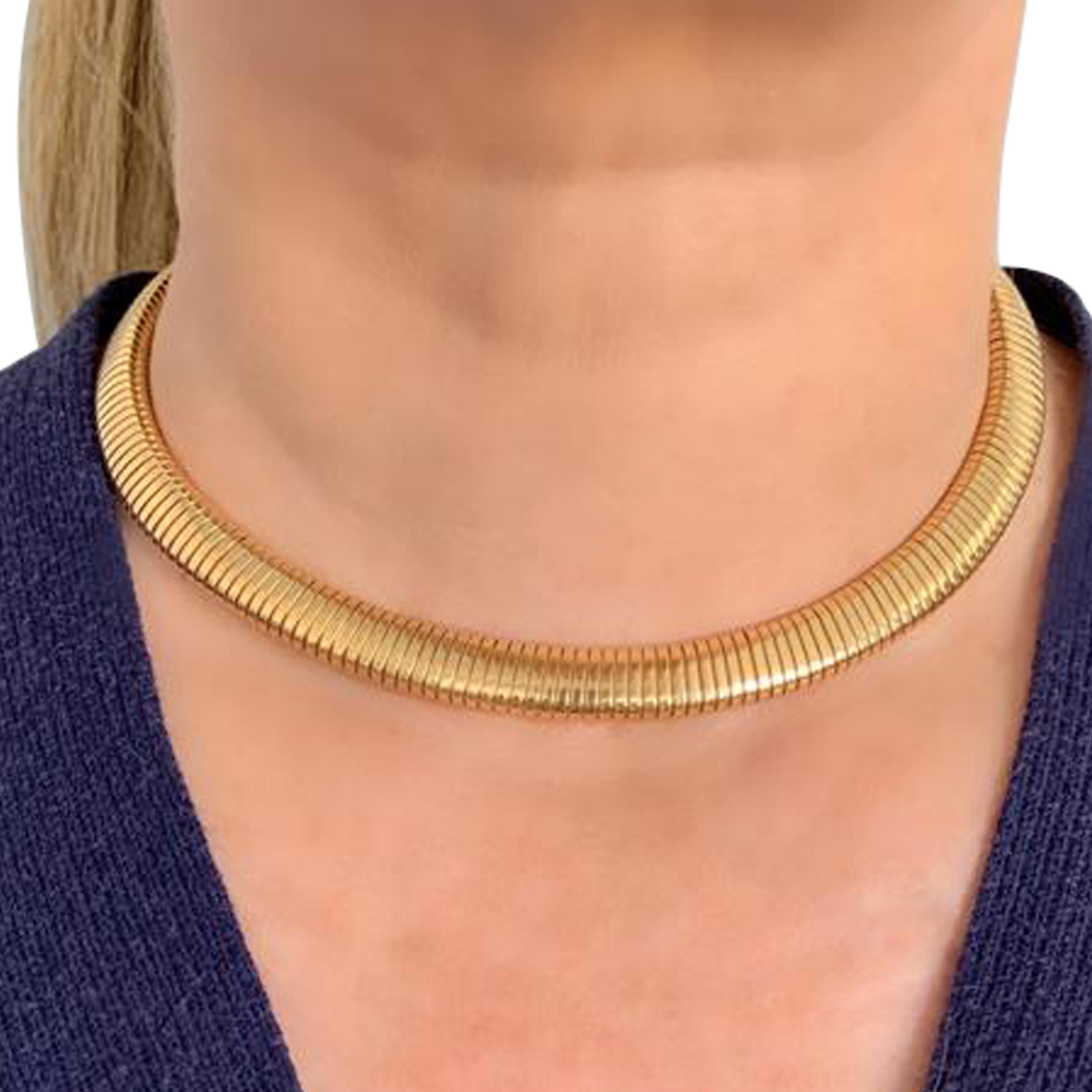 Women's Van Cleef & Arpels Yellow Gold Collar Necklace