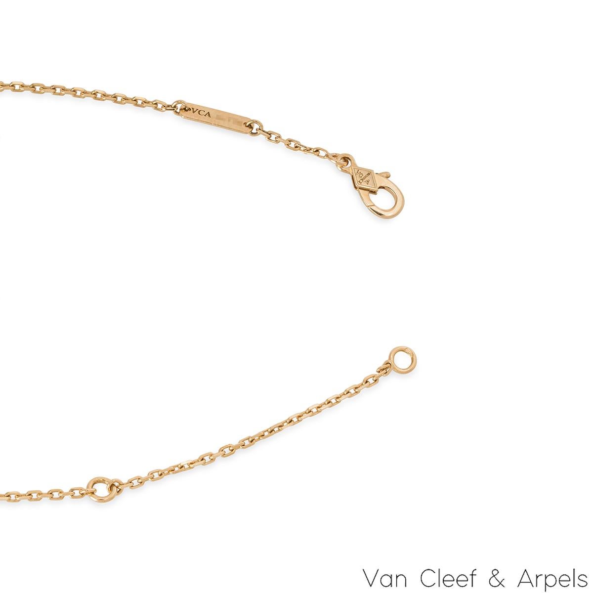 Taille ronde Van Cleef & Arpels Pendentif deux papillons en or jaune et diamants VCARP3DP00