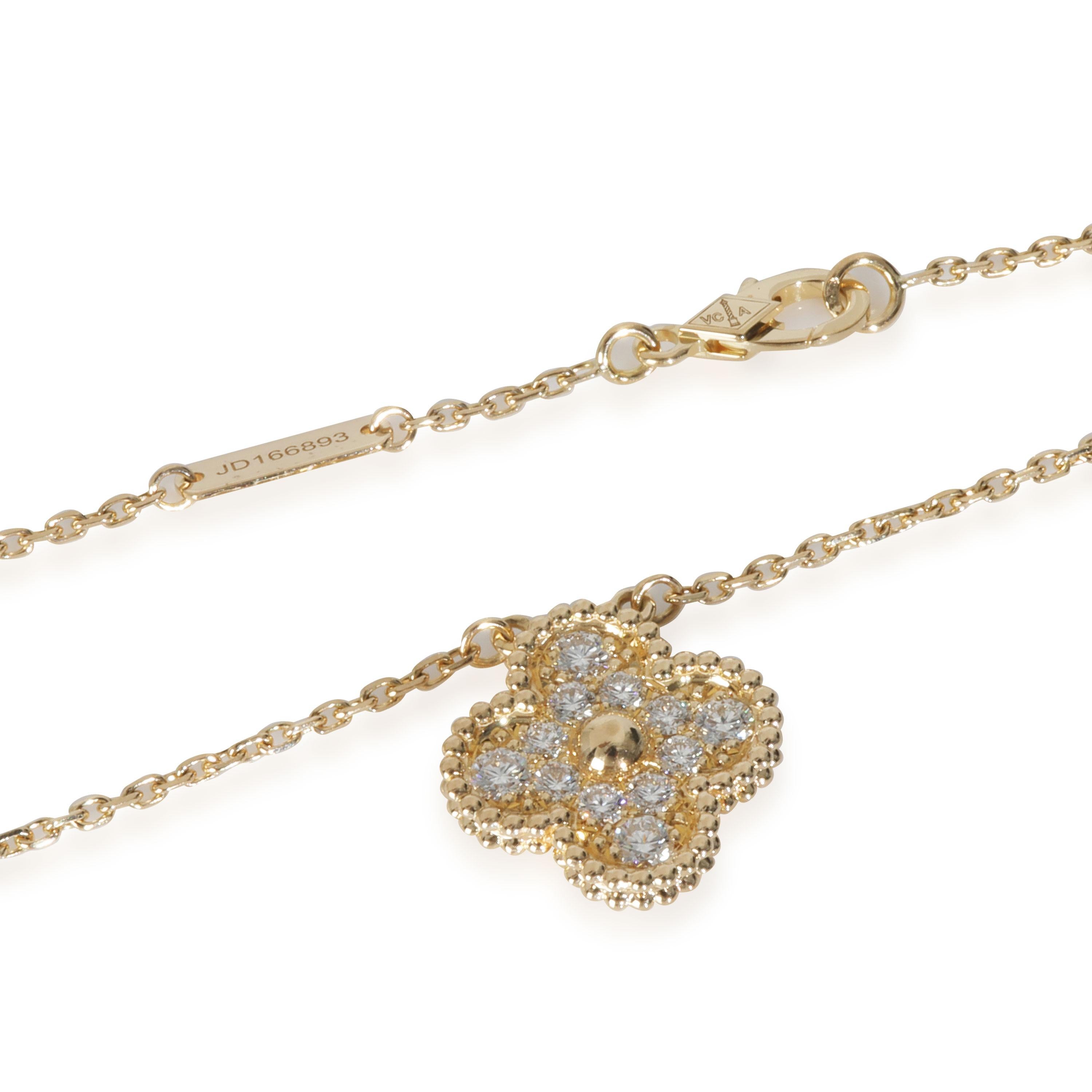 Van Cleef & Arpels Yellow Gold Diamond Vintage Alhambra Pendant

PRIMARY DETAILS
SKU: 145850
Listing Title: Van Cleef & Arpels Yellow Gold Diamond Vintage Alhambra Pendant
Condition Description: Launched in 1968, the Alhambra collection from Van