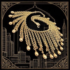 Bracelet « Fringe » en or jaune Van Cleef & Arpels