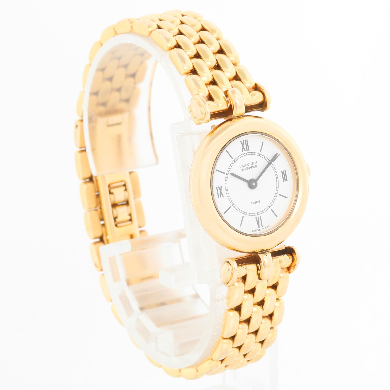 Van Cleef & Arpels Yellow Gold Ladies Watch Ref. 12264305GG1 For Sale 1