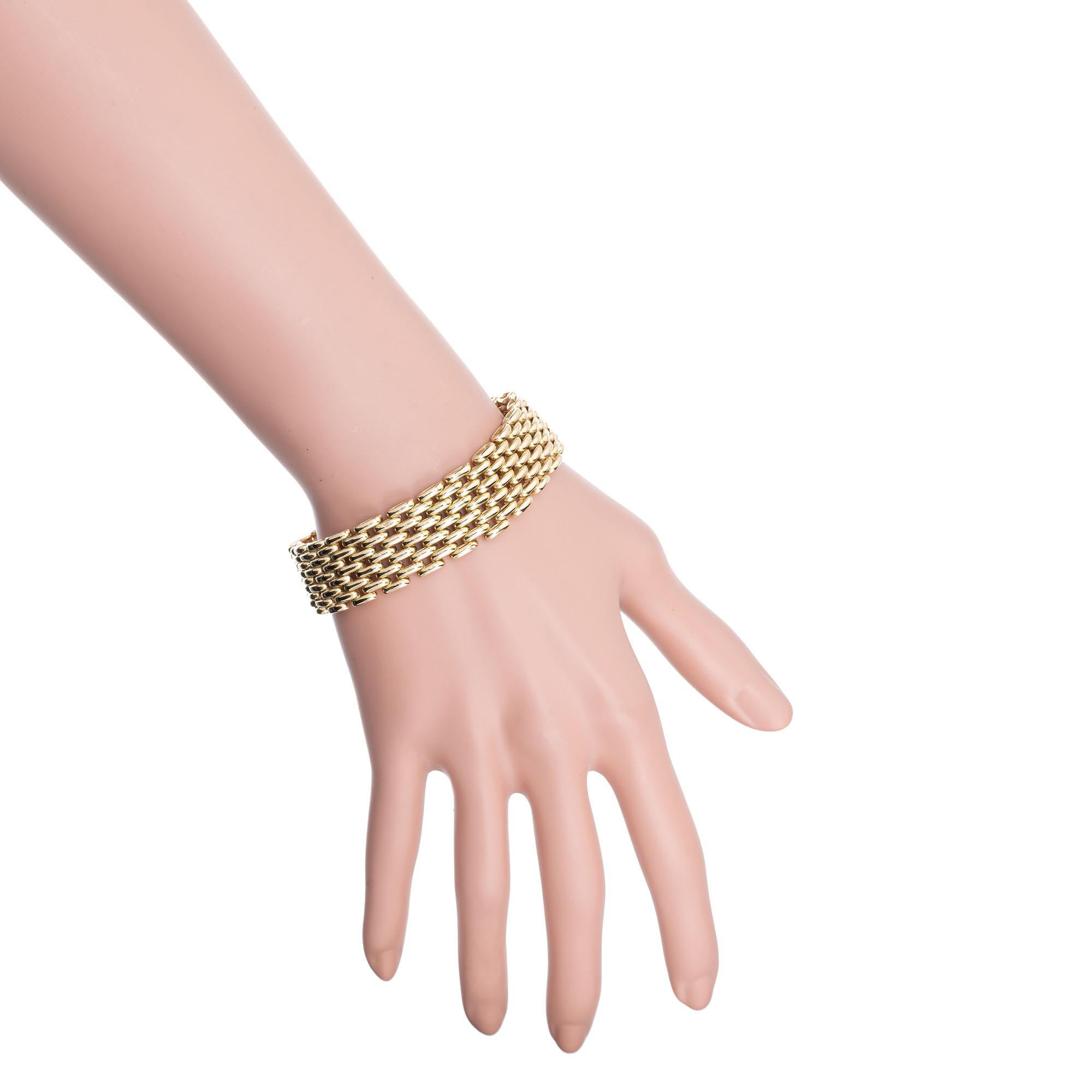 Van Cleef & Arpels Gelbgold-Gliederarmband 1