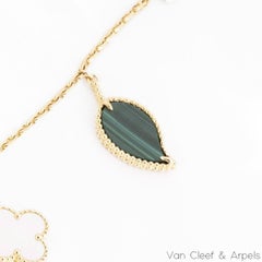 Van Cleef & Arpels, bracelet Lucky Alhambra à 4 motifs en or jaune VCARD79600