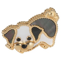 Van Cleef & Arpels Gelbgold  Brosche Glückliche Tiere