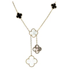 Van Cleef & Arpels Yellow Gold Magic Alhambra Necklace VCARD79200