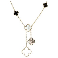 Van Cleef & Arpels Yellow Gold Magic Alhambra Necklace VCARD79200