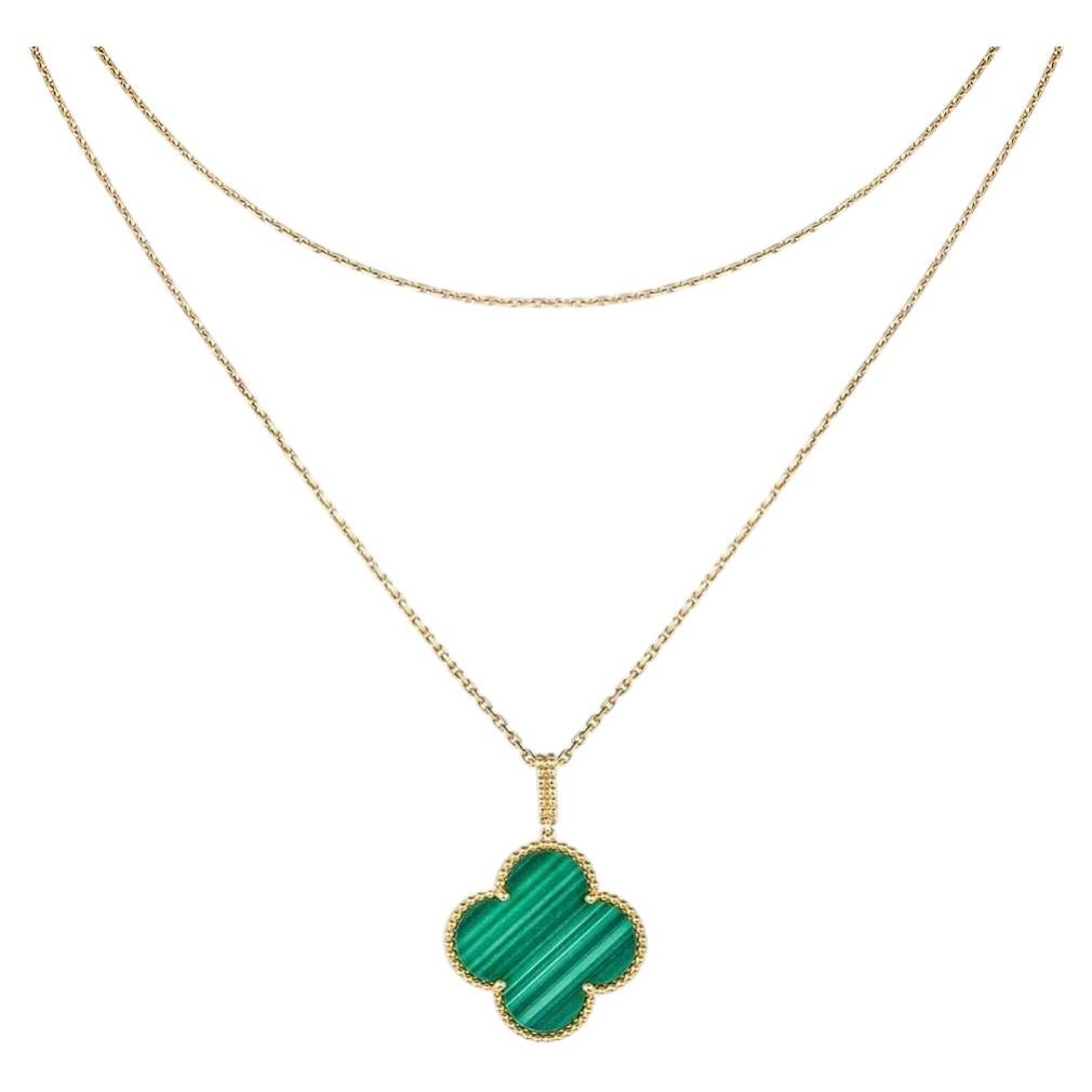 What is the green stone on Van Cleef & Arpels jewelry?
