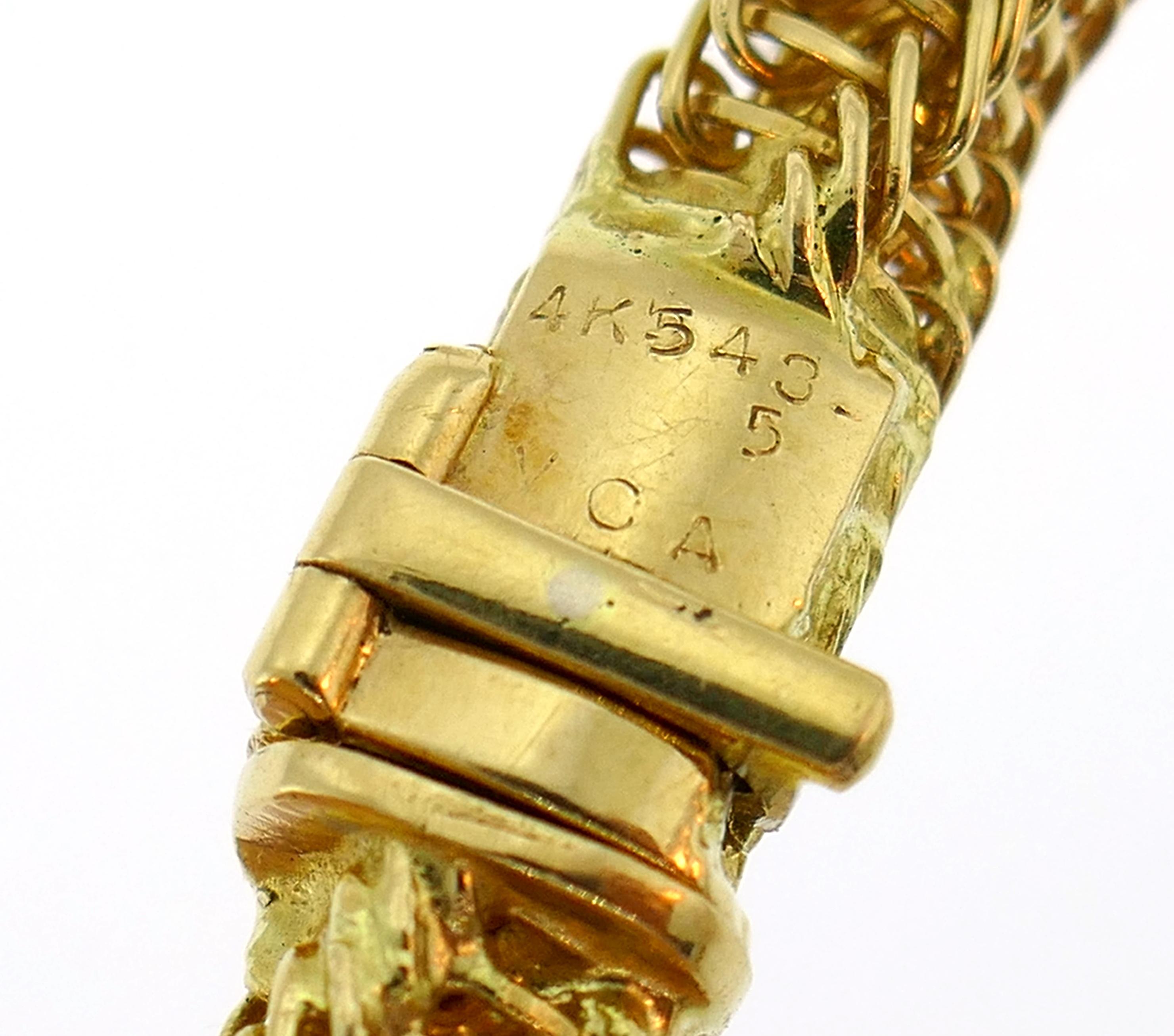 Women's or Men's Van Cleef & Arpels Yellow Gold Necklace