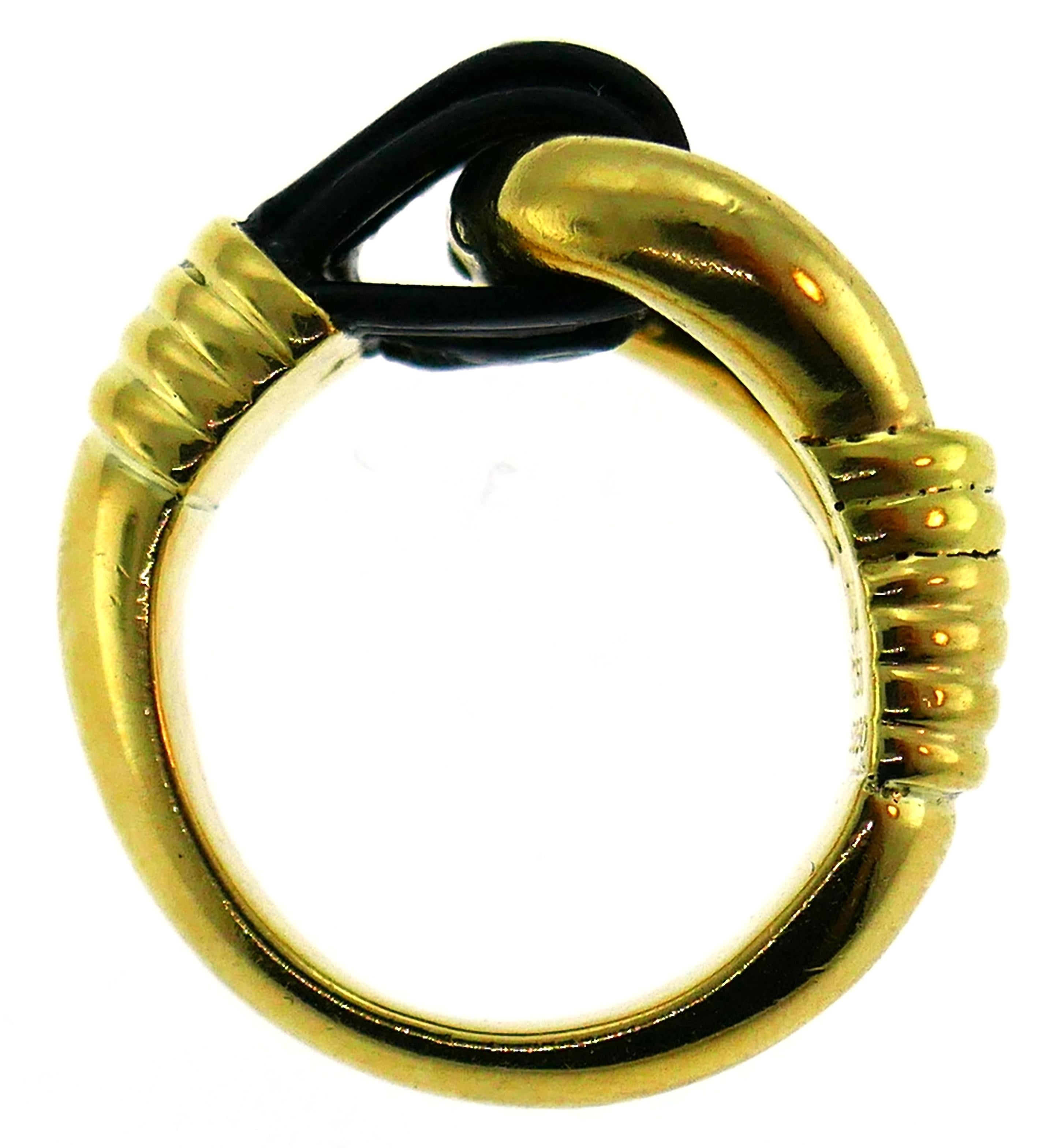 Van Cleef & Arpels Yellow Gold Ring, 1970s 4