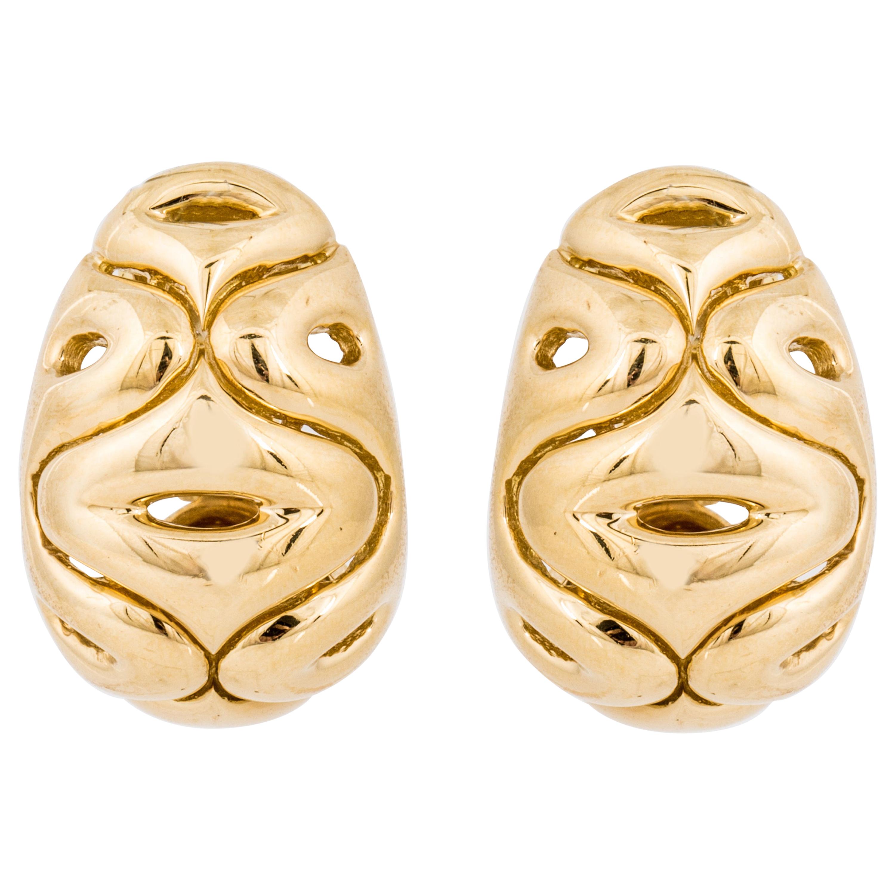 Pendientes Remolino de oro de 18 quilates Van Cleef & Arpels