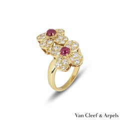 Van Cleef & Arpels Yellow Gold Trefle Ring