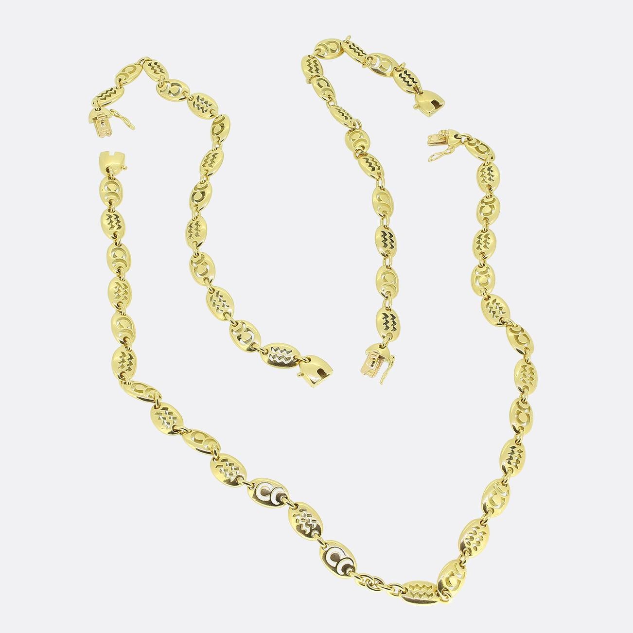 Van Cleef & Arpels Bracciale Zodiac Set Collana in vendita 5