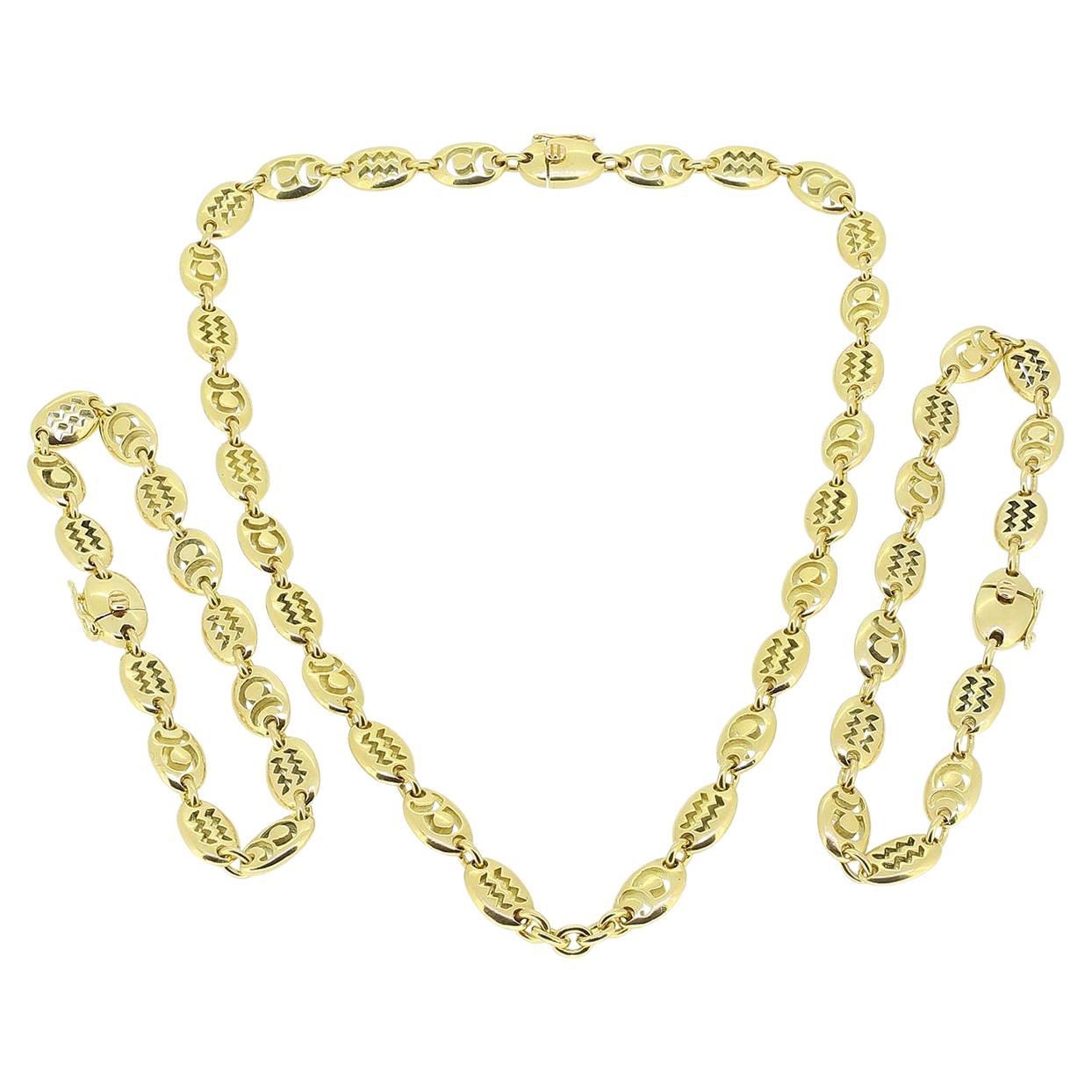 Van Cleef & Arpels Bracciale Zodiac Set Collana