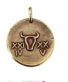 Van Cleef & Arpels Zodiac Taurus Medallion