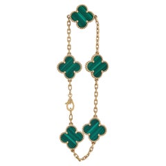 Van Cleef & Arpels	Vintage Alhambra 18K Yellow Gold Bracelet