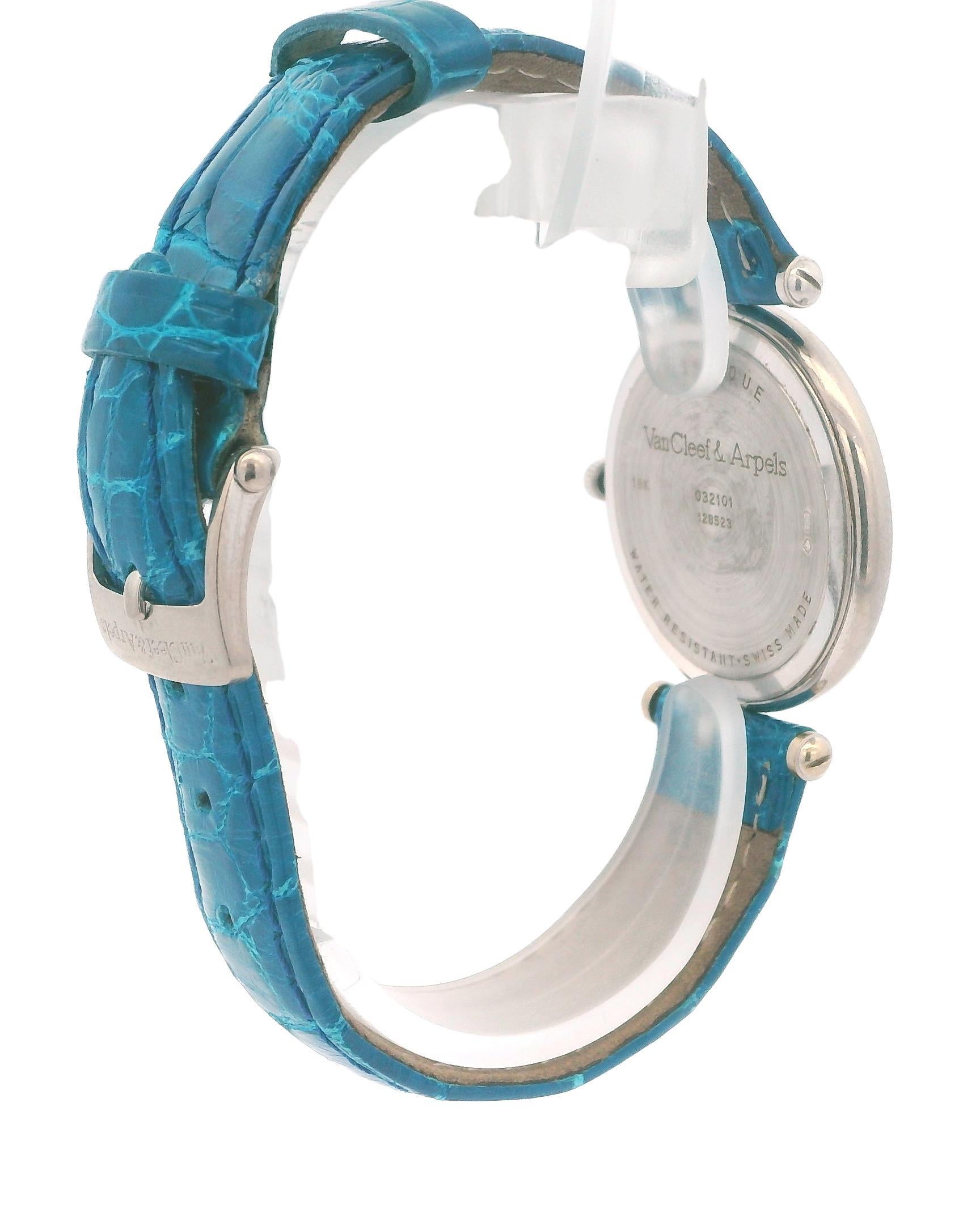 Van Cleef & Arperls Classique oro bianco 18 carati  Meccanico in vendita 1