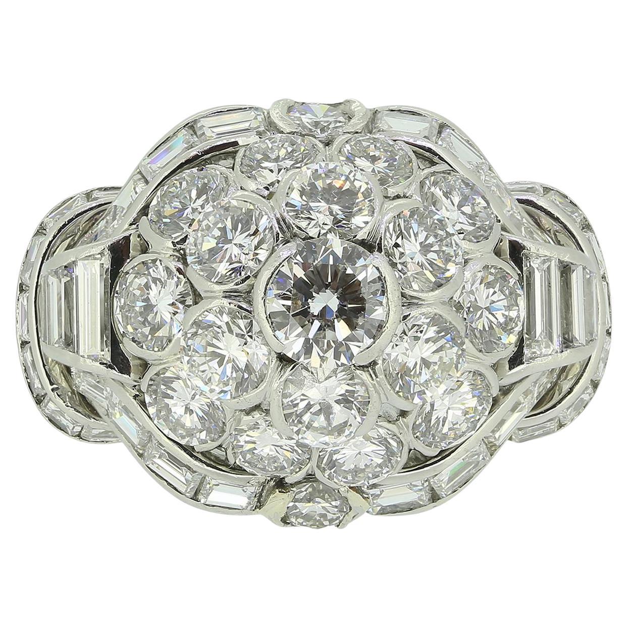 Van Cleef & Arpels Diamant-Cluster-Ring