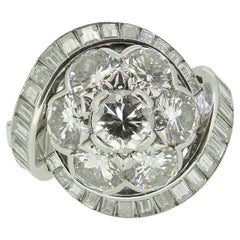Van Cleef & Arpels Bague à grappes de diamants