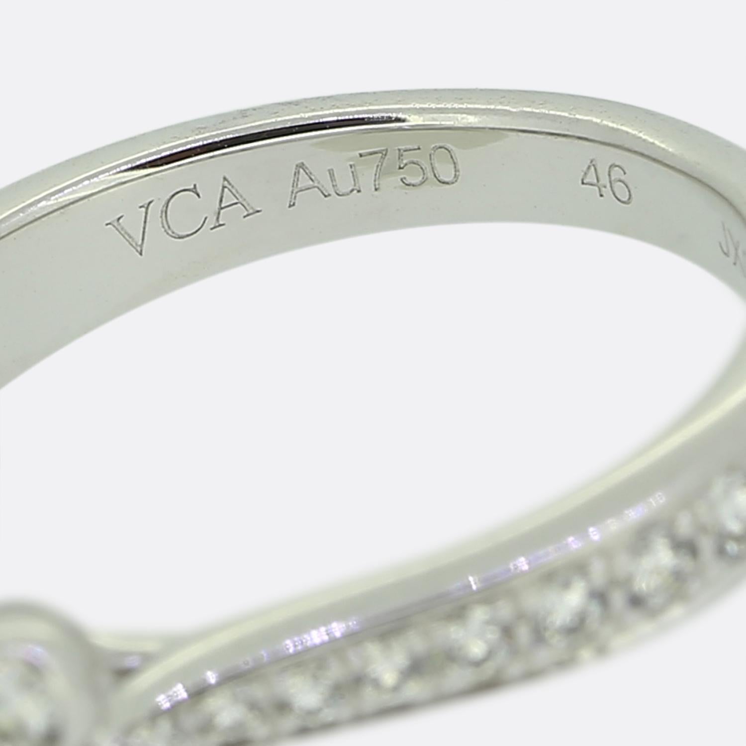 da uomo o donna Anello Socrate con diamante di Van Cleef & Arpels in vendita