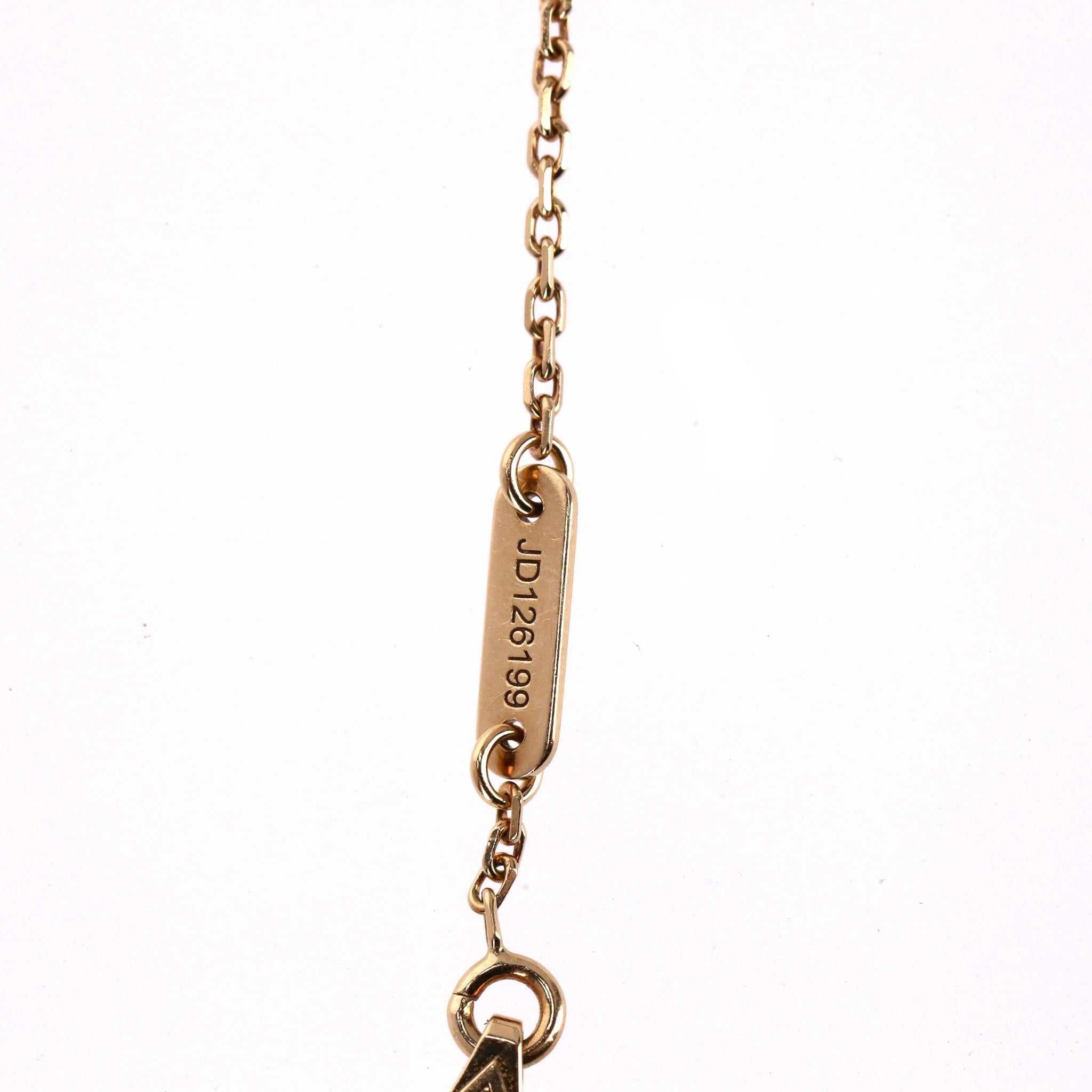 Van Cleef & Arples Sweet Butterflies 18K Yellow Gold & Mother Of Pearl Bracelet In Excellent Condition In London, GB