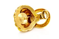 Van Cleef Lion Door Knocker Earrings